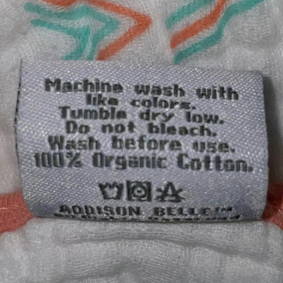 Addison Belle Baby Boys Woodland Animals Blanket muslin cotton - Picture 3 of 3